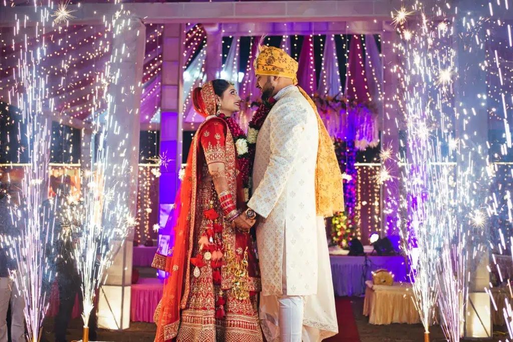 Calcutta Wedding Photography Post Varmala Photo